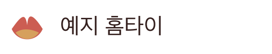 예지 홈타이